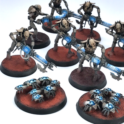 Necron Warriors Squadron - Warhammer 40K Games Workshop Painted C3179