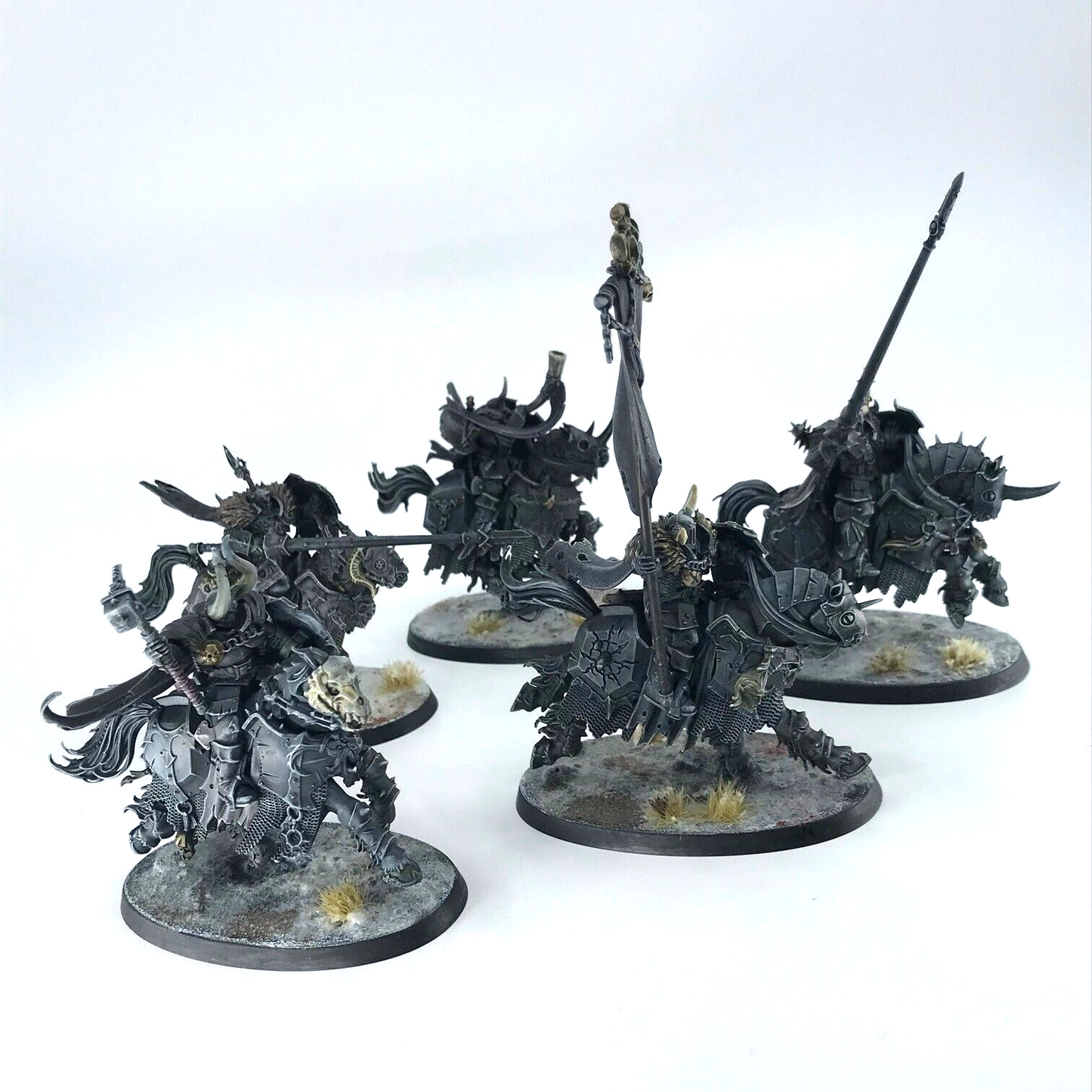 Chaos Knights Slaves To Darkness - Painted - Warhammer Age of Sigmar BOX70