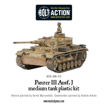 Panzer III Medium Tank - Warlord Games Bolt Action Miniatures