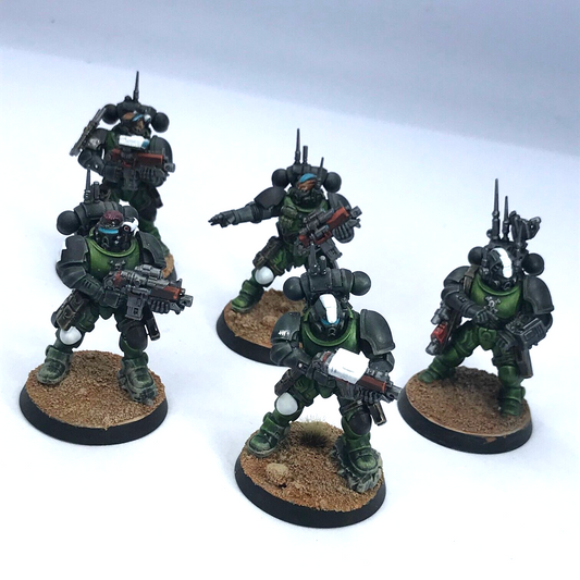 Salamanders Primaris Infiltrators Space Marines - Warhammer 40K Painted C4697