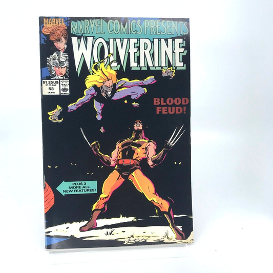 Wolverine Blood Feud 53 Original Comic - Marvel Comics Present D175