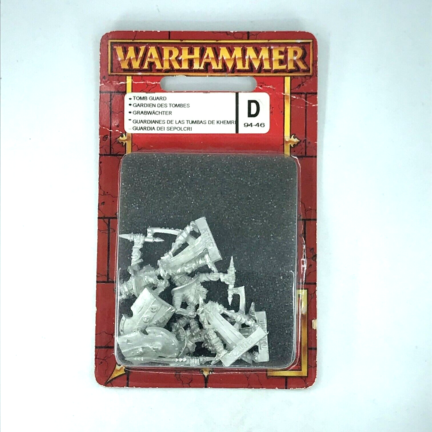 Metal Tomb King Tomb Guard Blister - Warhammer Fantasy C264