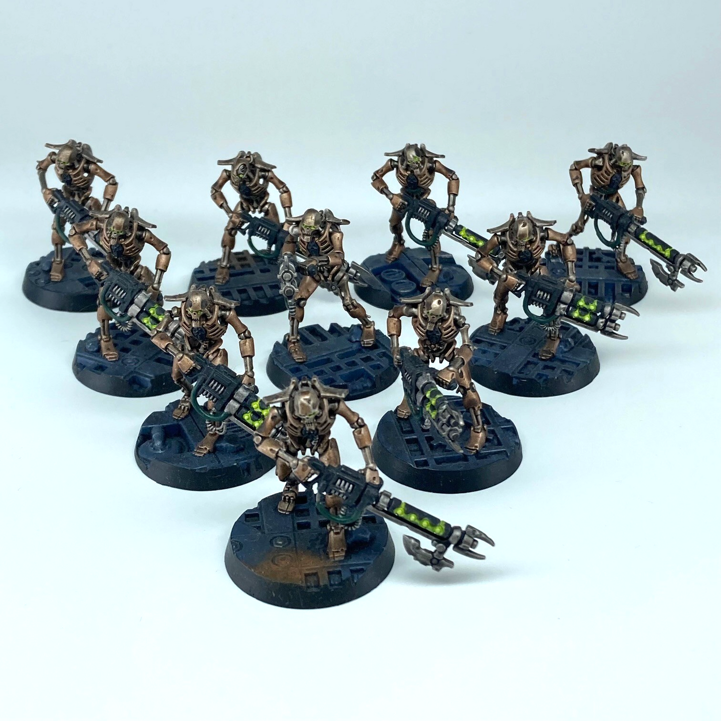 Necron Warriors Squadron - Necrons - Painted Warhammer 40K Games Workshop C3790