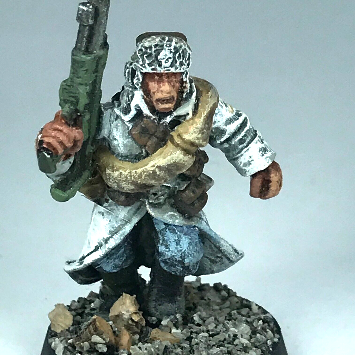 Metal Valhallan Ice Warrior Rifleman Imperial Guard - Warhammer 40K X10017