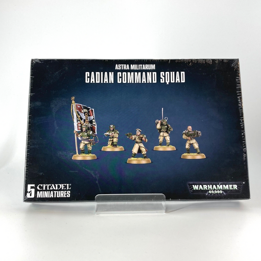 Cadian Command Squad Astra Militarum - Unassembled - Warhammer 40k W287