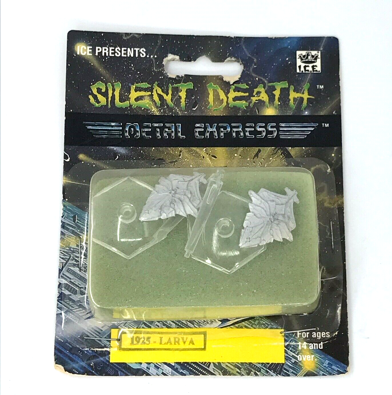 Metal Express Larva - Silent Death ICE - Blister Classic Miniatures C955