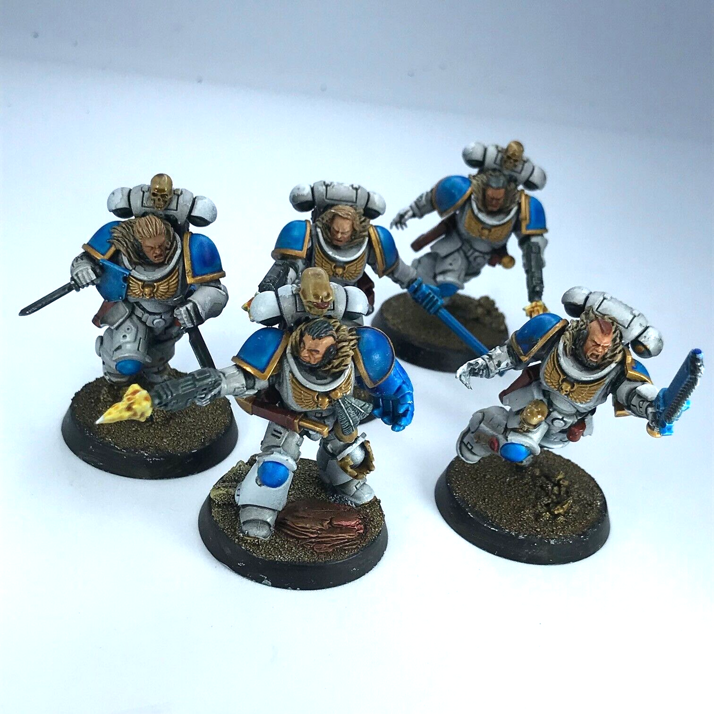 Assault Intercessors Space Wolves Space Marines - Painted - Warhammer 40K C3007