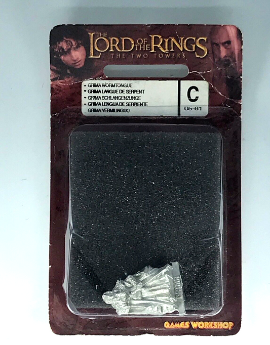 Grima Wormtongue Blister - OOP - / Warhammer / Lord of the Rings Metal N38