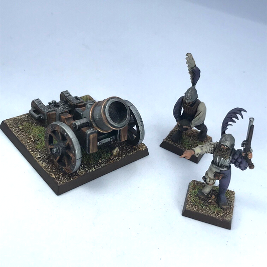 The Empire Siege Mortar Cannon & Crew - Warhammer Fantasy Classic Painted C4727