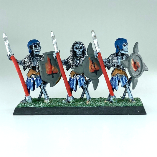 Armoured Undead Skeleton Warrior Line - Citadel - Warhammer Fantasy Metal X7603