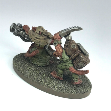 Skaven Warpfire Thrower Team Warhammer Fantasy Games Workshop Metal X2636