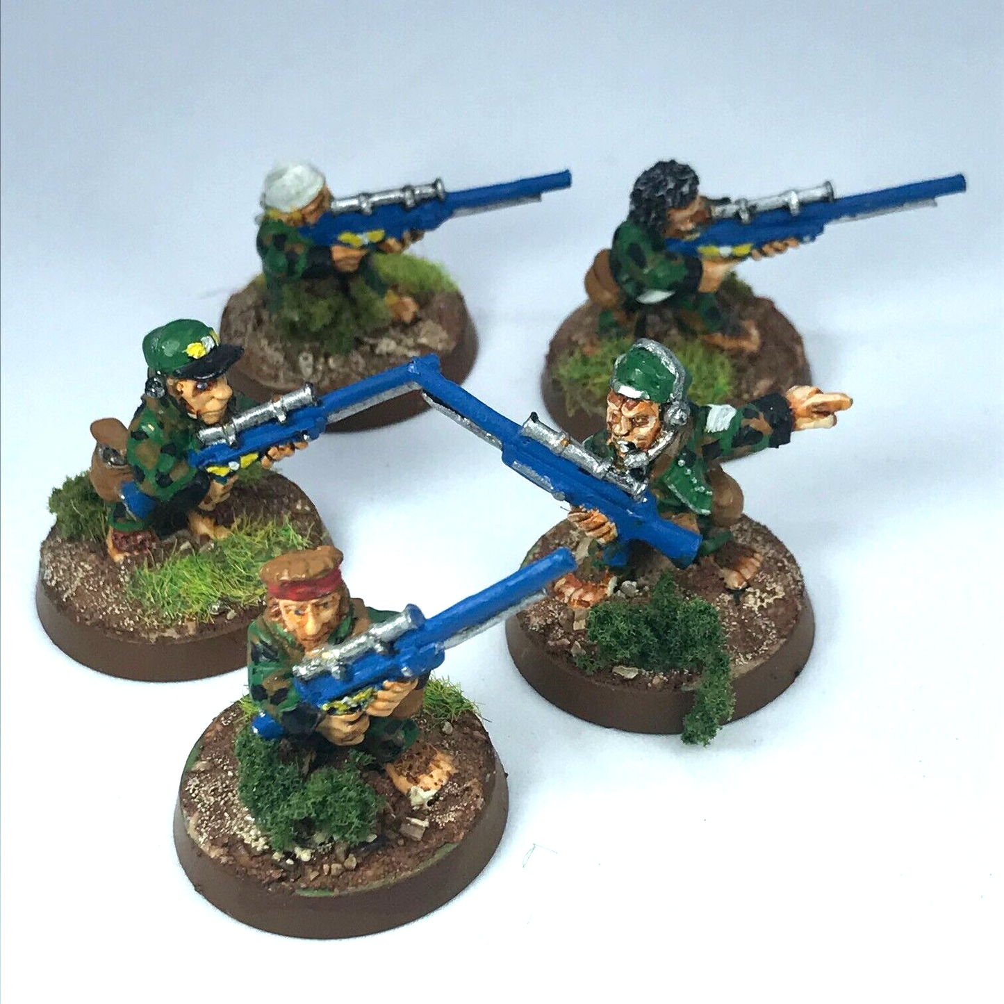 Ratling Sniper Scouts Halfling Imperial Guard - Painted - Warhammer 40K  X3110