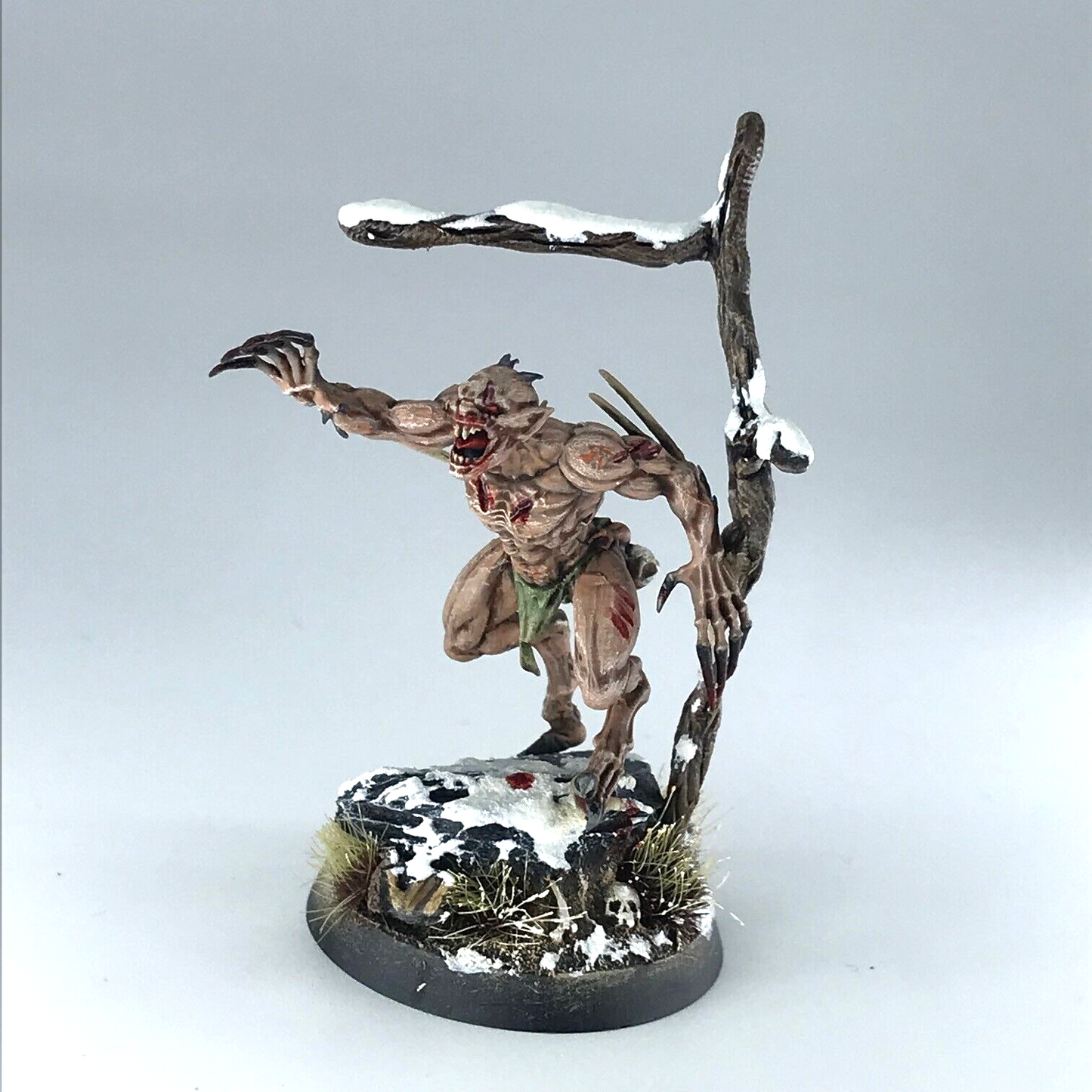 Abhorrant Ghoul King Flesh-eater Courts - Warhammer Age of Sigmar Painted X4769