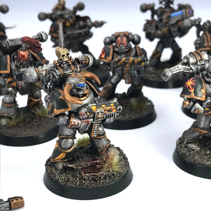 Iron Warriors Tactical Squad Space Marines - Painted - Warhammer 40K GW C2068