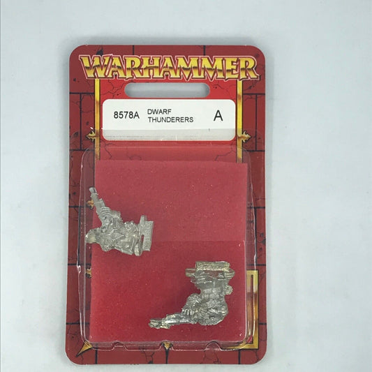 Metal Dwarf Thunderer Riflemen Blister - Warhammer Fantasy C25