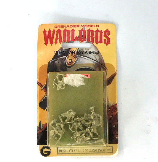 Grenadier Models Goblin Skirmishers - Warlords - Sealed Blister C899