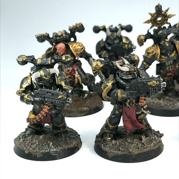 Chaos Space Marines Squad - Painted - Warhammer 40K C2129