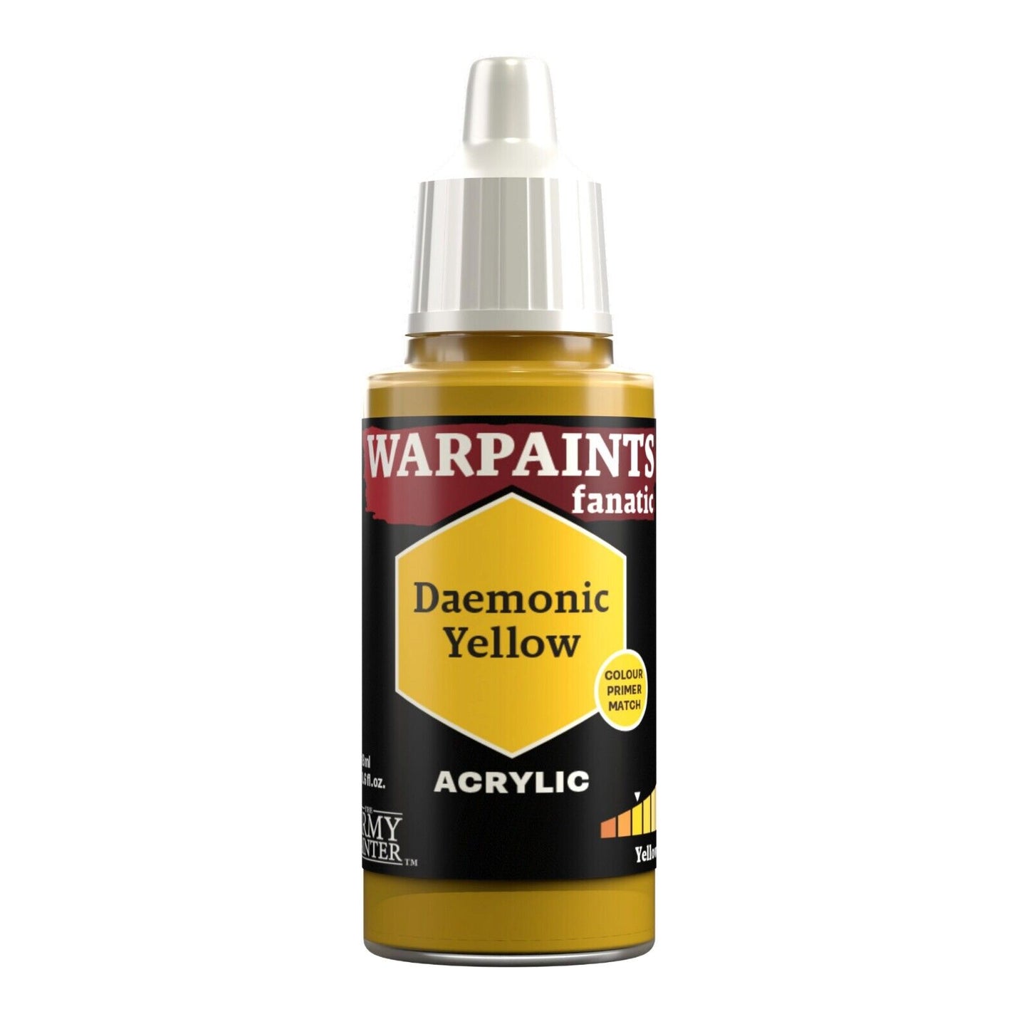 Daemonic Yellow Paint - Warpaints Fanatic 18ml - The Army Painter