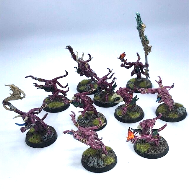 Pink Horrors of Tzeentch Chaos - Warhammer Age of Sigmar Painted C261