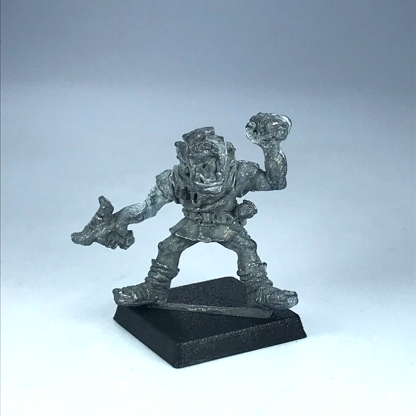 Orc Warrior Dated 1987 Orcs & Goblins Warhammer Fantasy Metal Missing Sword X562