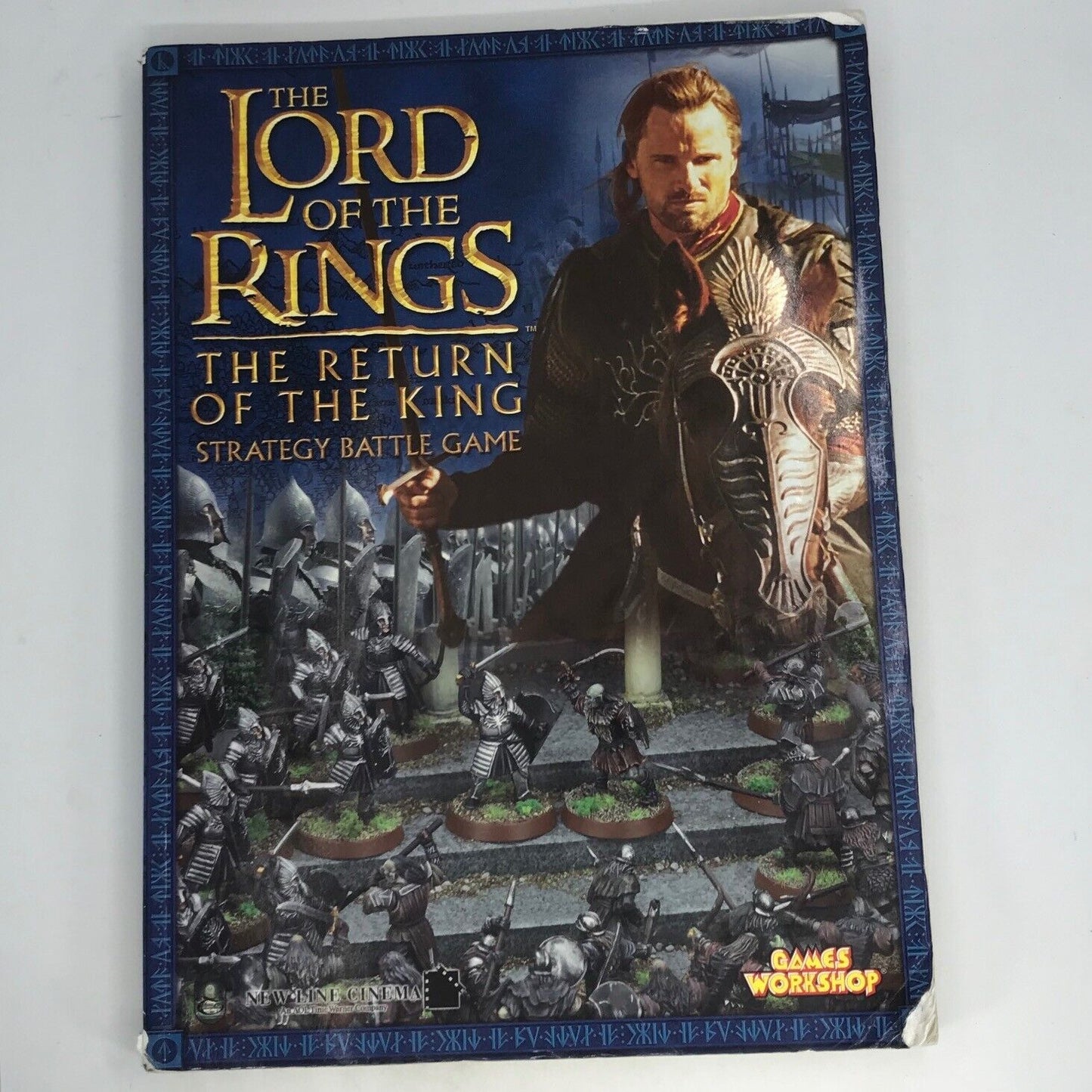 Return of the King Strategy Guide - Pen on Book Spine -  Warhammer LOTR M82