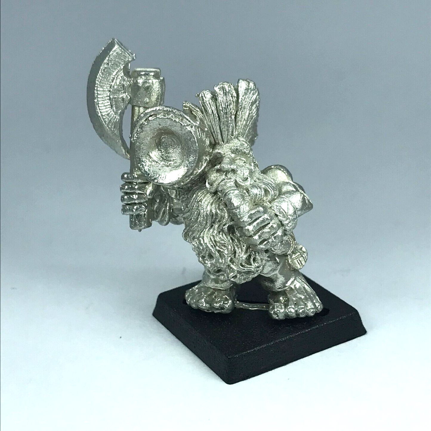 Classic Metal Dwarf Troll Slayer Musician Command - Warhammer Fantasy X8594