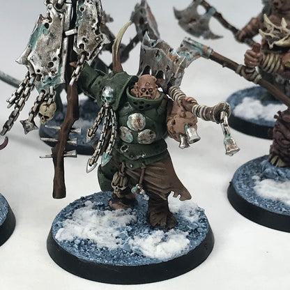 Nurgle Maggotkin Chaos Possessed Warriors - Warhammer Age of Sigmar C2120