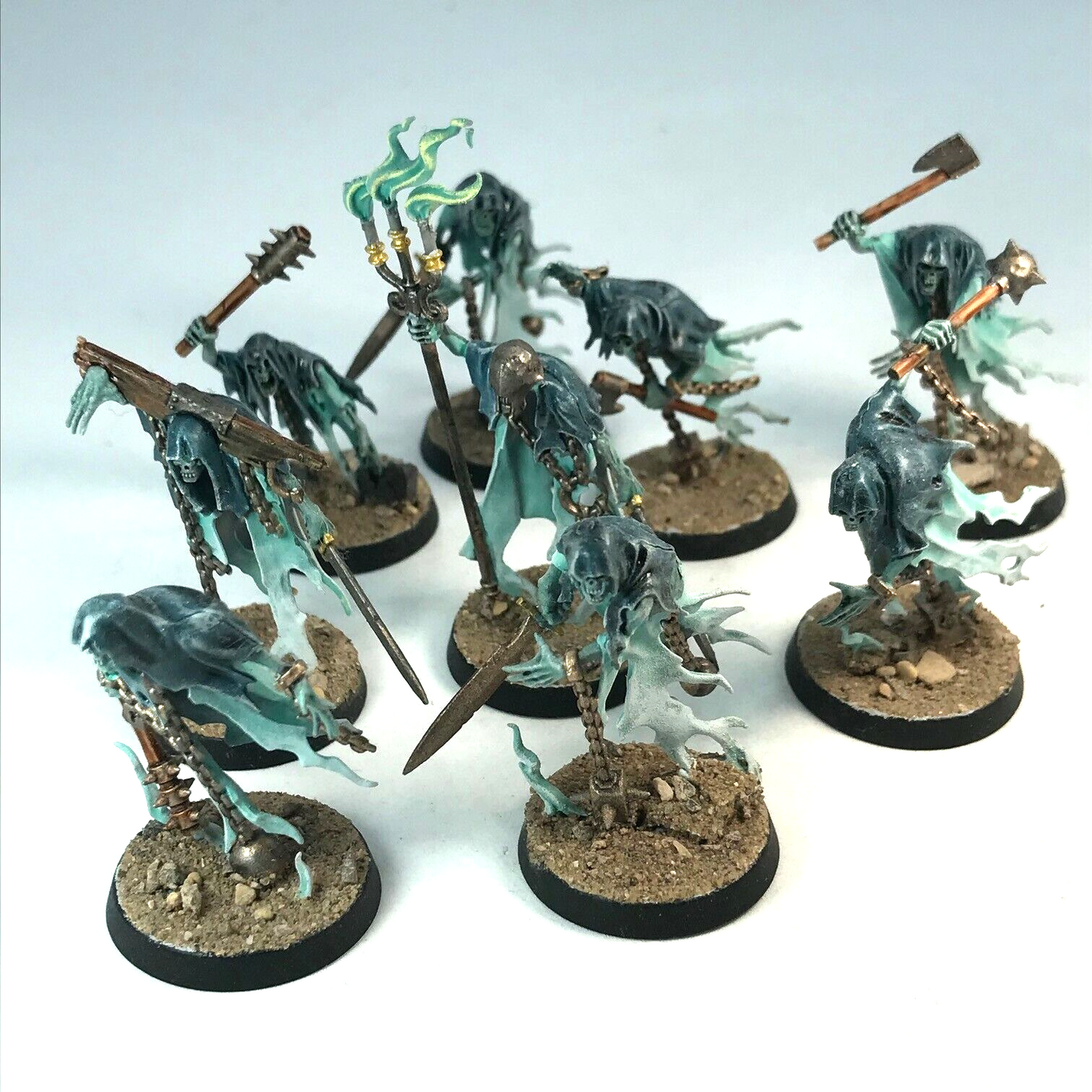 Nighthaunt Chainrasp Hordes Painted - Warhammer Age of Sigmar C1249