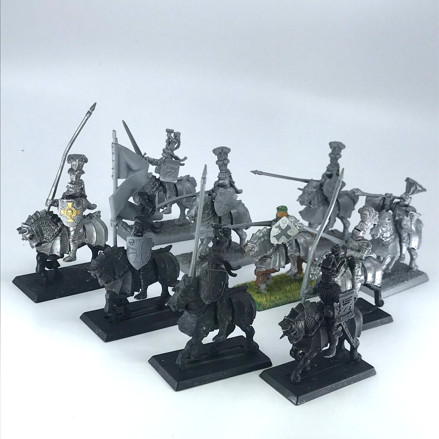 Mounted Knights Knightly Order  Regiment The Empire - Warhammer Fantasy C697