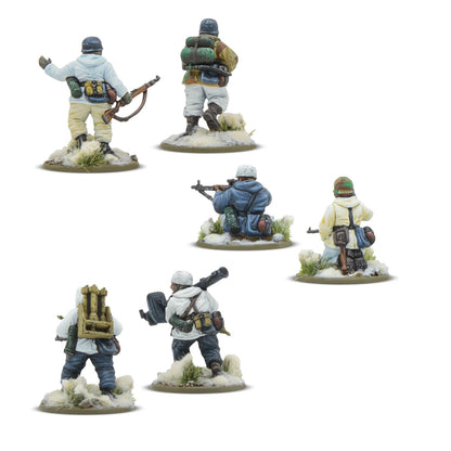 Fallschirmjager (Winter) Weapons Teams - Warlord Games Bolt Action Miniatures