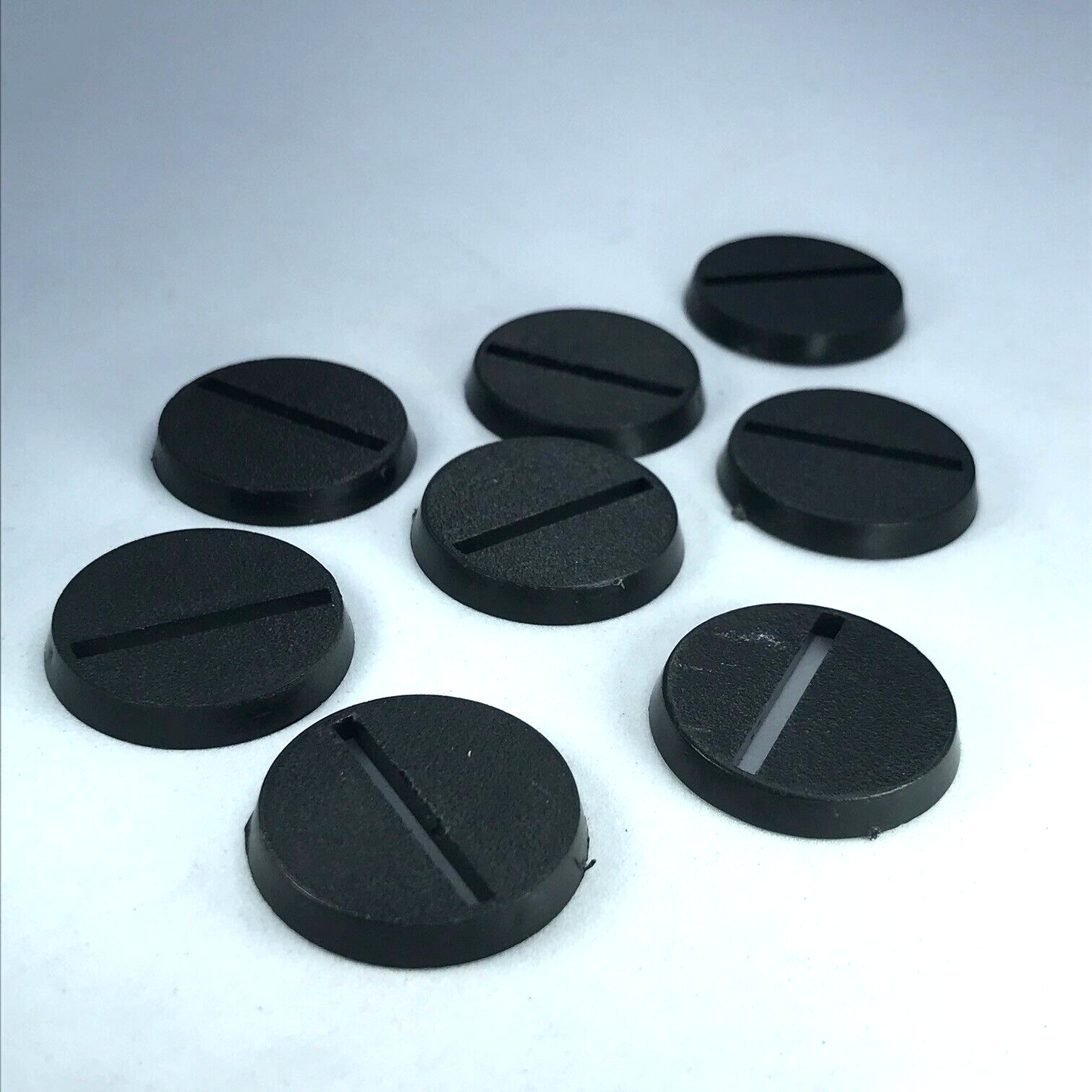 Original Games Workshop 25mm Slotta Bases Dated 1992 Warhammer 40K X11255