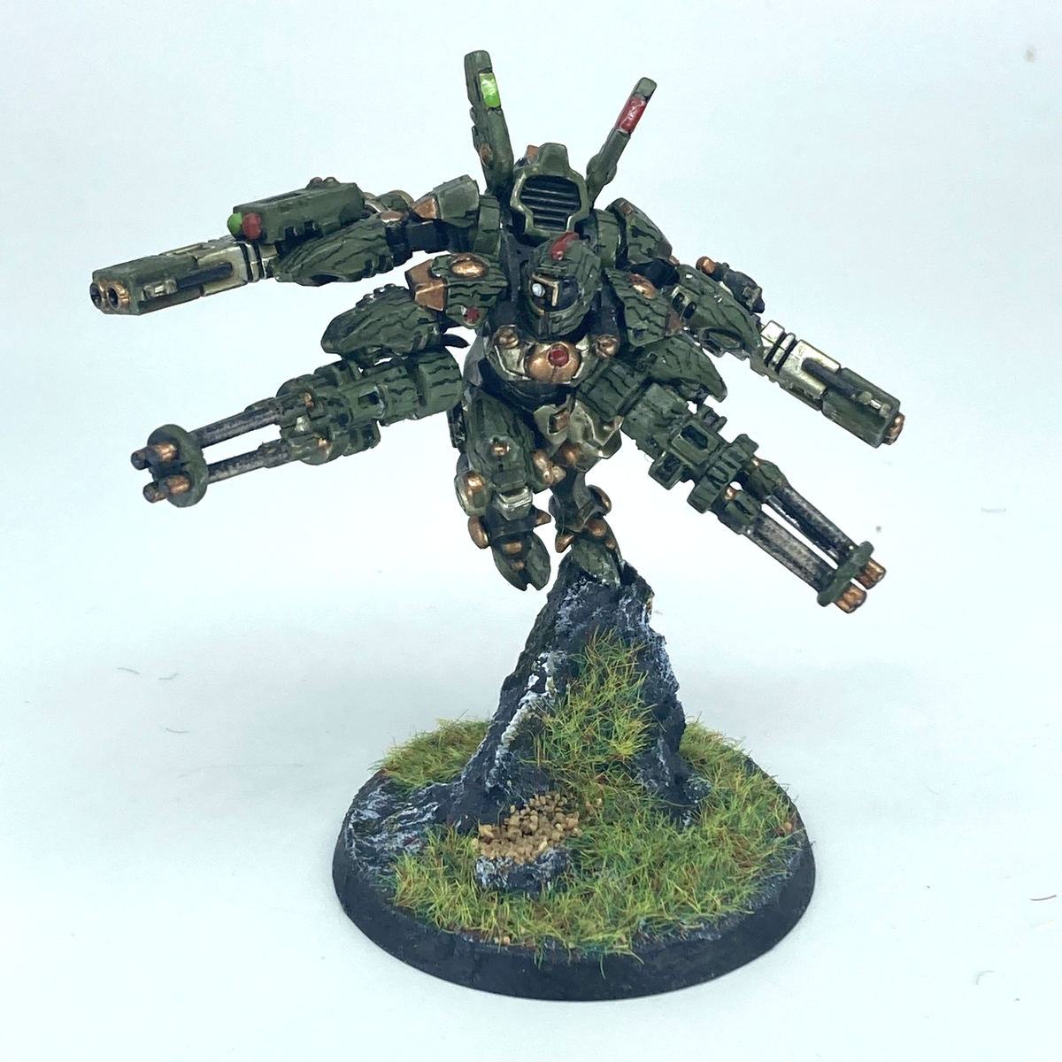 Tau Commander Shadowsun Kitbash T