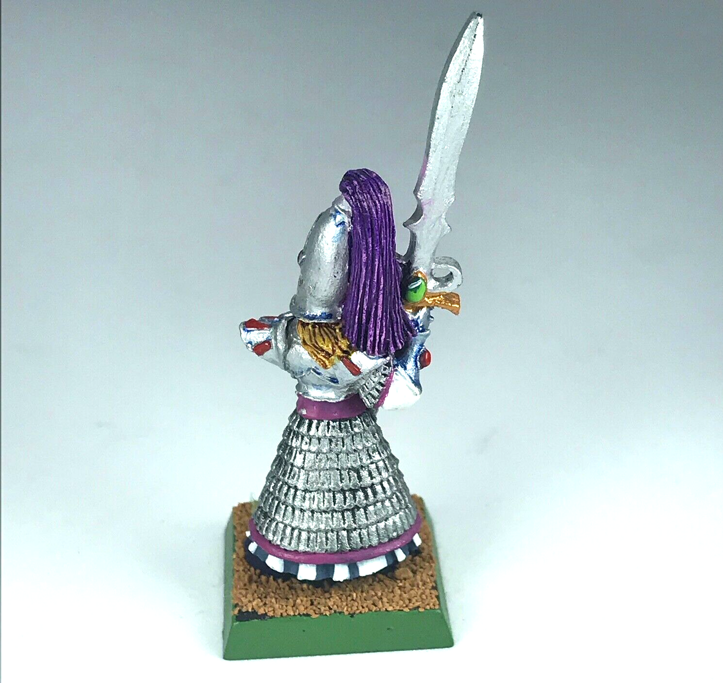 High Elves Swordmaster of Hoeth - Warhammer Fantasy Classic Painted Metal X580