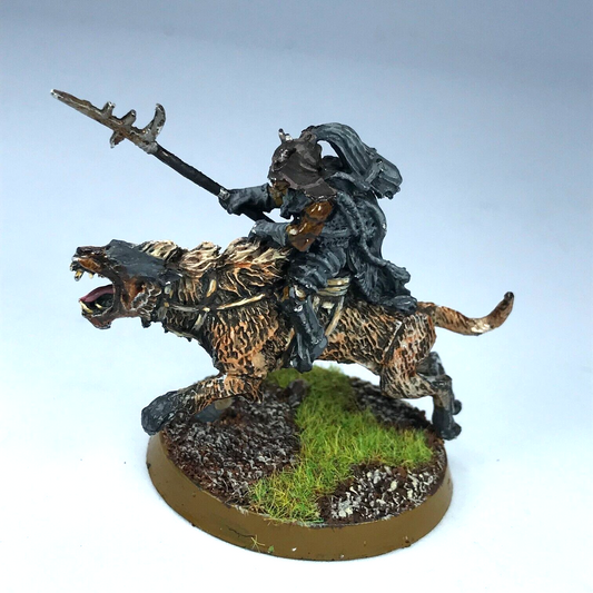 Metal Orc Warg Rider - Painted - Warhammer / Lord of the Rings C1906