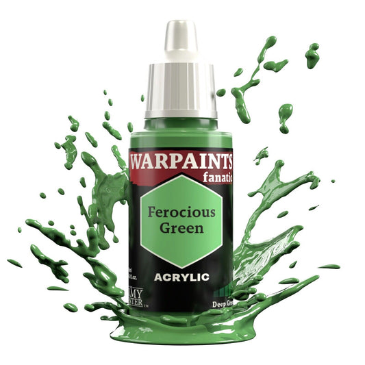 Ferocious Green Paint - Warpaints Fanatic 18ml - The Army Painter