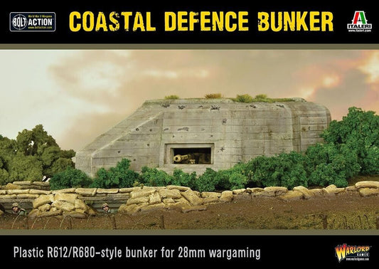 Coastal Defence Bunker Terrain - Warlord Games Bolt Action Miniatures