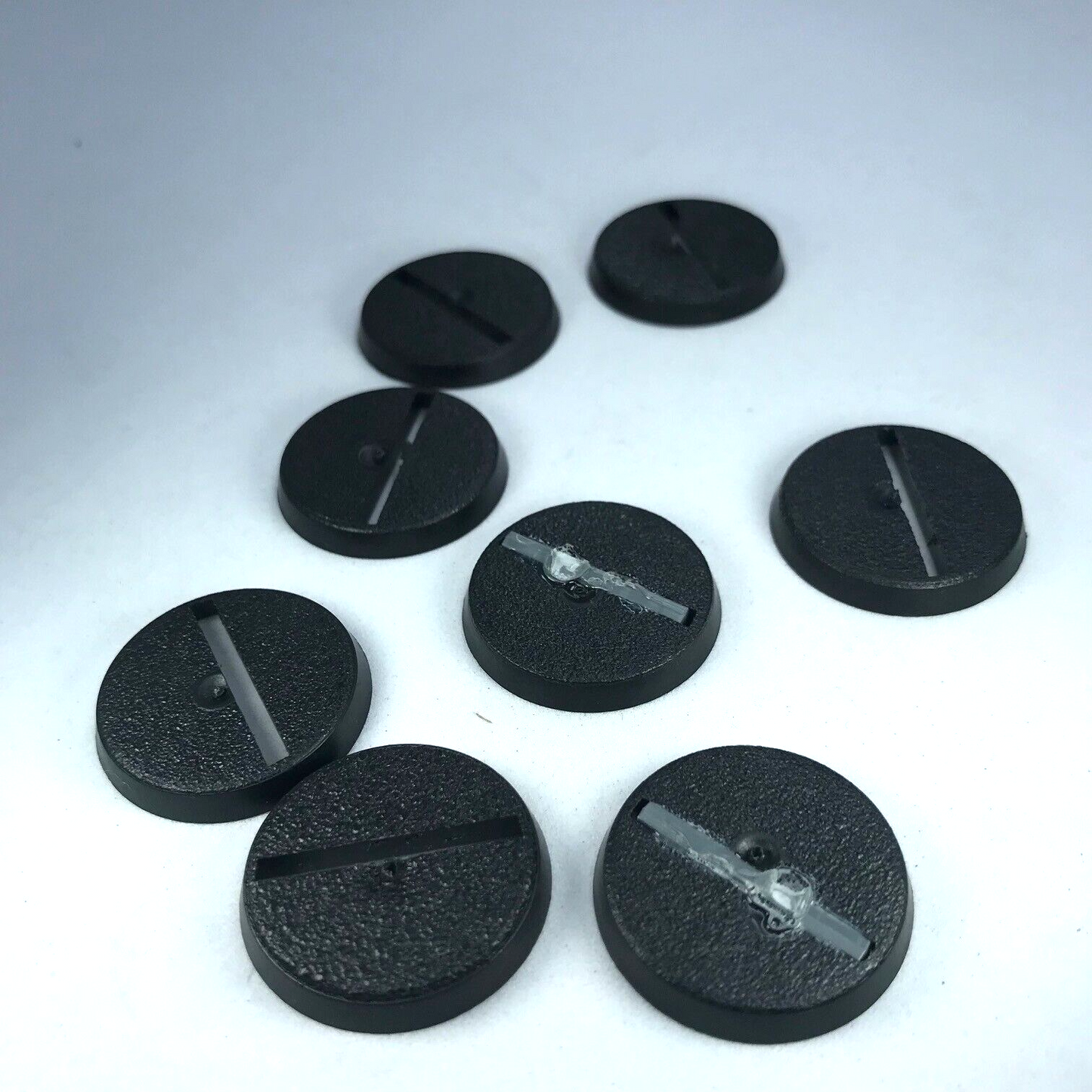 Original Games Workshop 25mm Round Slotta Bases Dated 2005 Warhammer 40K X11249