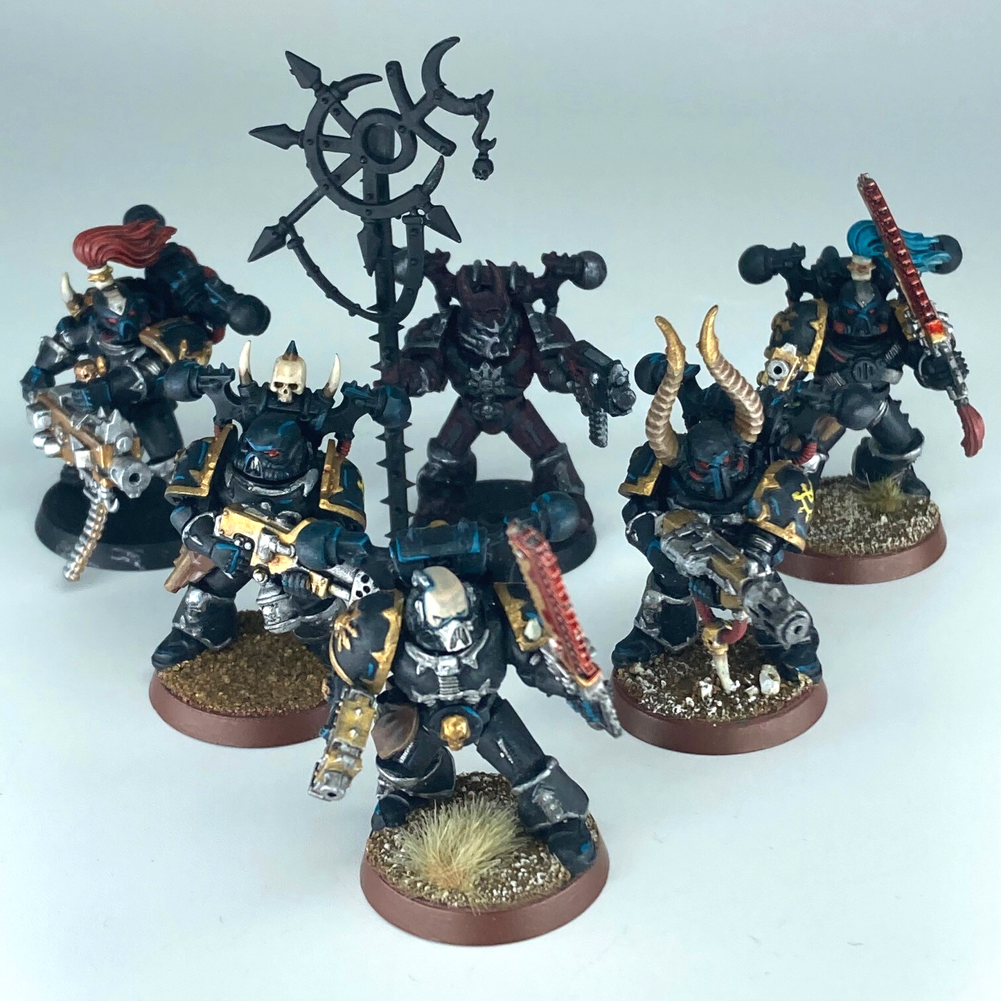 Chaos Legionaries - Chaos Space Marines - Warhammer 40K Games Workshop C3870