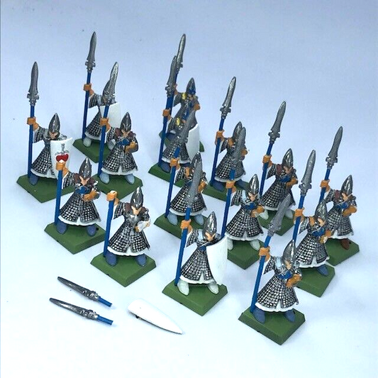 High Elves Spearmen Regiment - Warhammer Fantasy GW - Varying Condition C3267