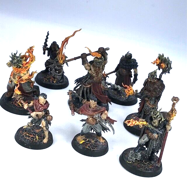 Chaos Scions of the Flame Warcry Warband - Warhammer Age of Sigmar C4548