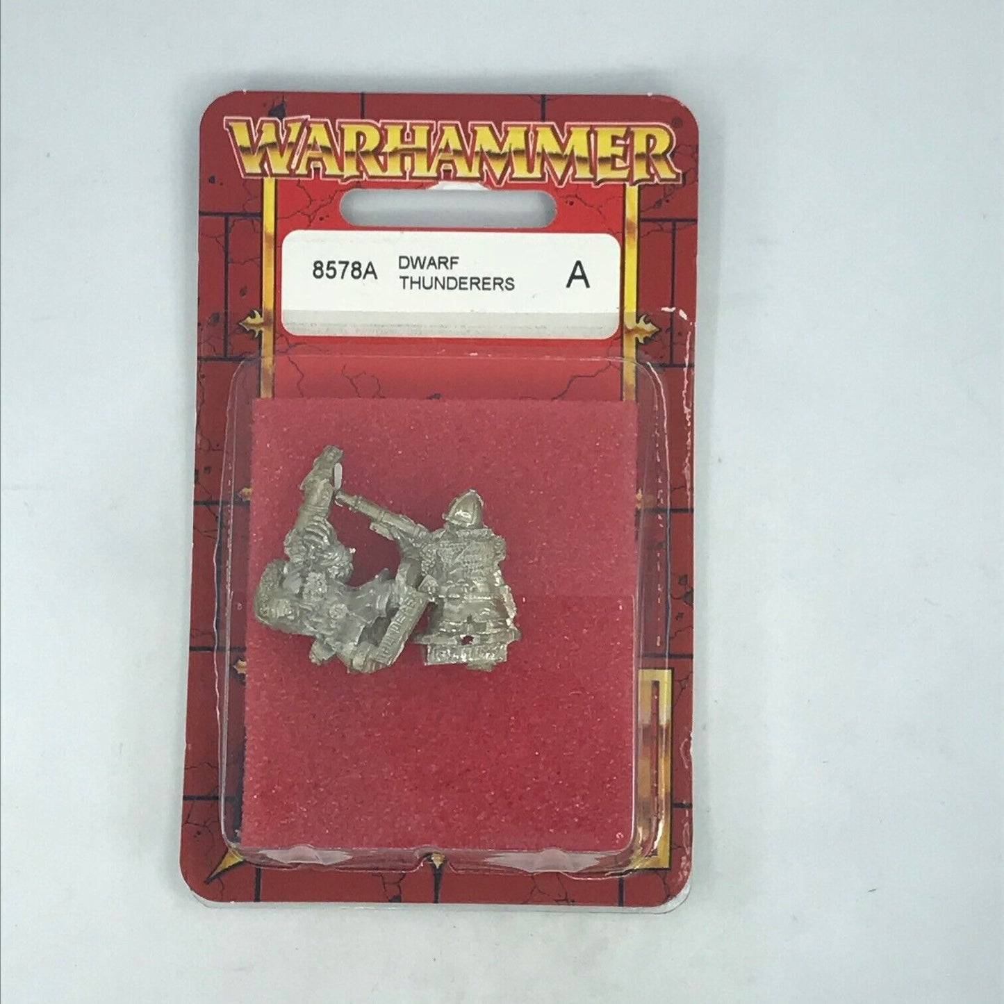 Metal Dwarf Thunderer Riflemen Blister - Warhammer Fantasy C1414