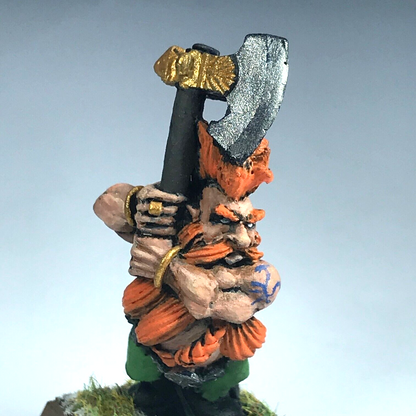 Metal Classic Dwarf Troll Slayer Warrior Painted - Warhammer Fantasy X10456