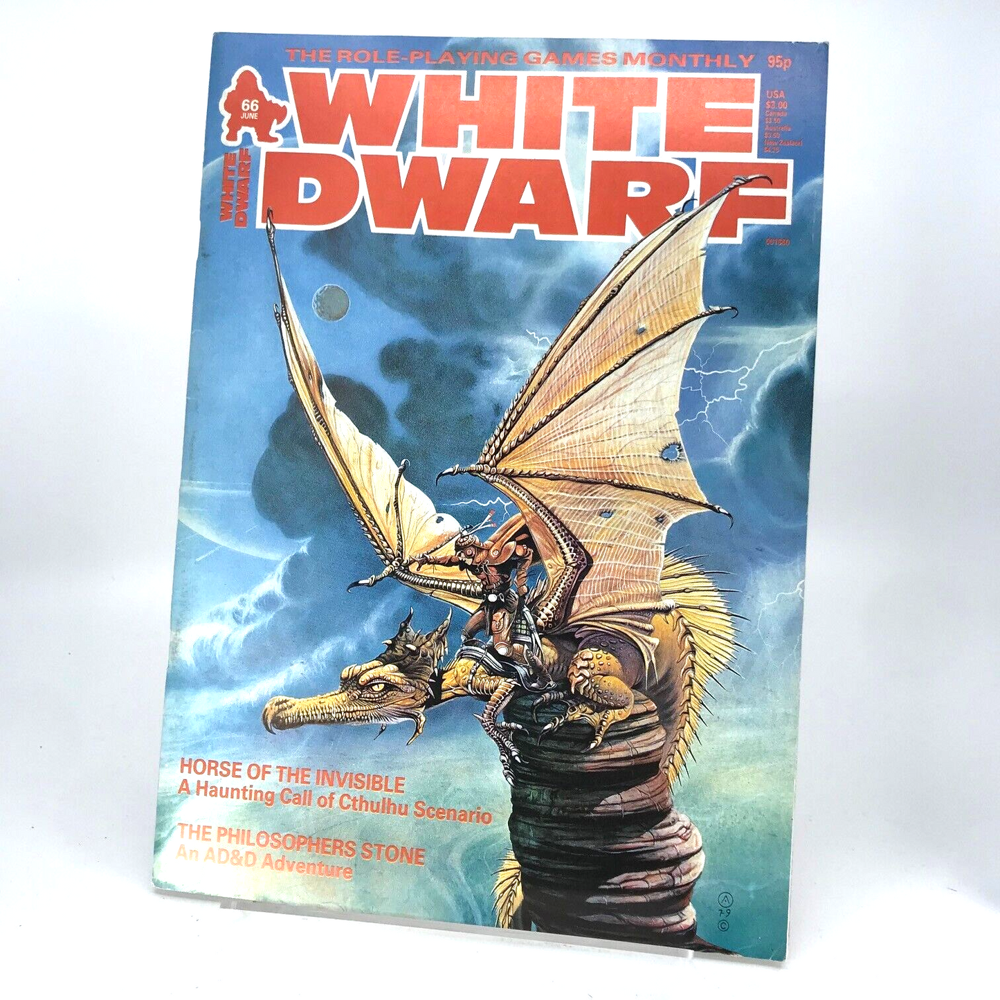 White Dwarf 66 Magazine Games Workshop Warhammer Fantasy 40,000 40K M386