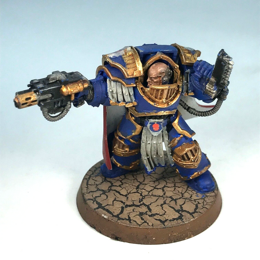 Ultramarines Captain Space Marines - Horus Heresy Painted - Warhammer 30K X8632