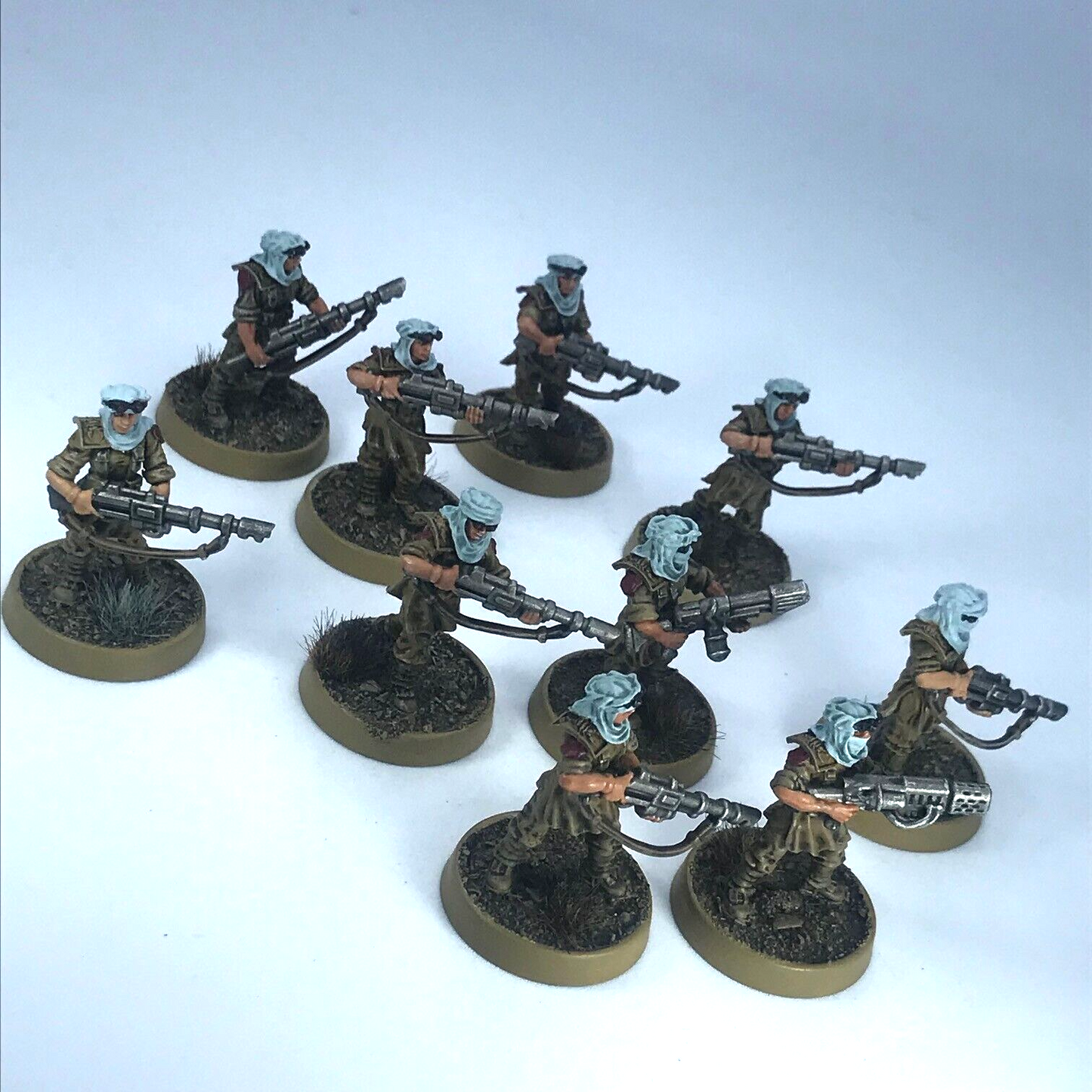 Infantry Squad Ideal for Tallarn Desert Raiders Astra Militarum Painted C2017