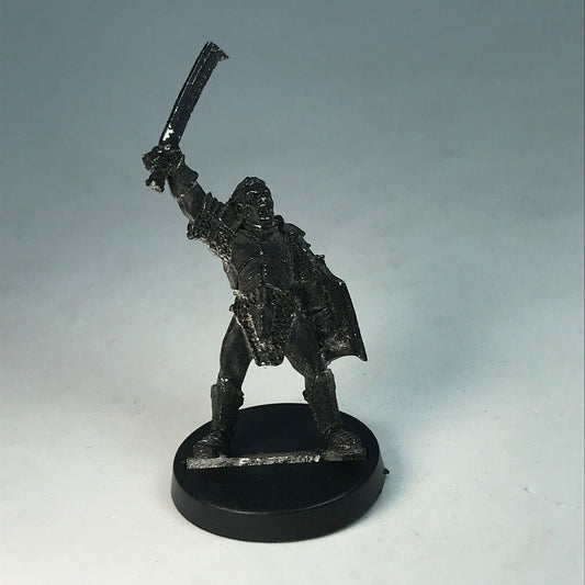 Metal Uruk Hai Captain Command LOTR - Warhammer / Lord of the Rings X8356