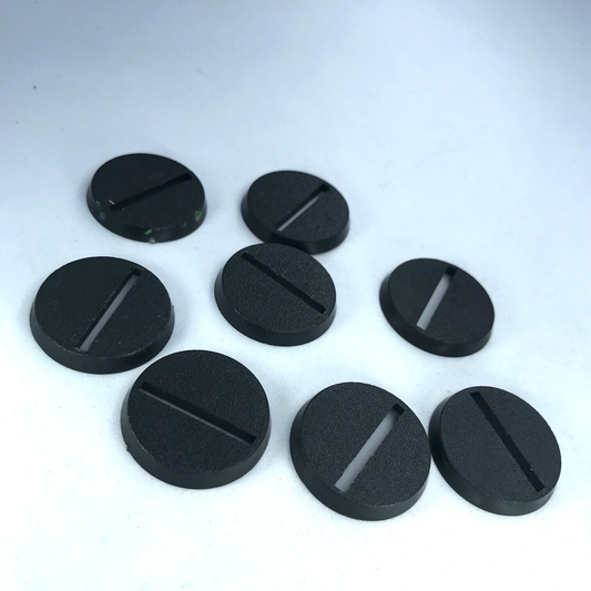 Original Games Workshop 25mm Round Bases Dated 2003 - Warhammer 40K X8128