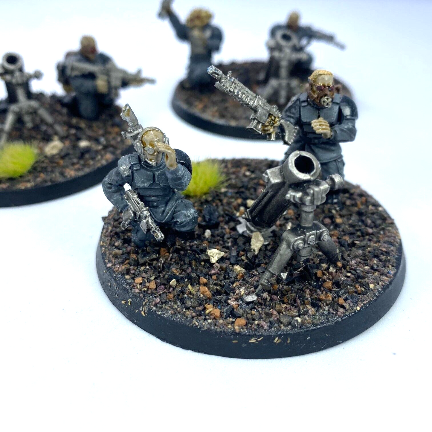 Brood Brothers Mortar Squad Genestealer Cults - Painted - Warhammer 40K C3062