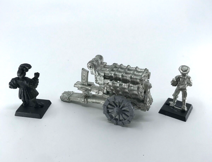 Hellblaster Volley Gun With Crew The Empire - Warhammer Fantasy Metal C4215