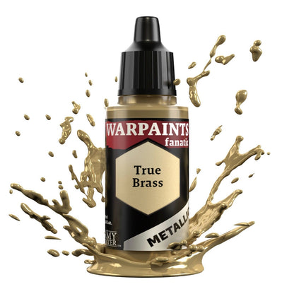 True Brass Paint - Warpaints Fanatic Metallic 18ml - The Army Painter